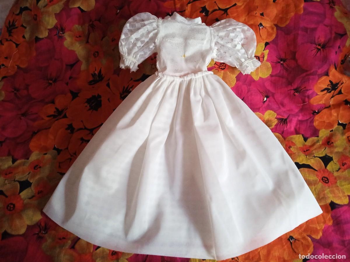 Mu&ntilde;ecas Nancy y Lucas: VESTIDO COMUNION NANCY A&Ntilde;OS 70 - Foto 9