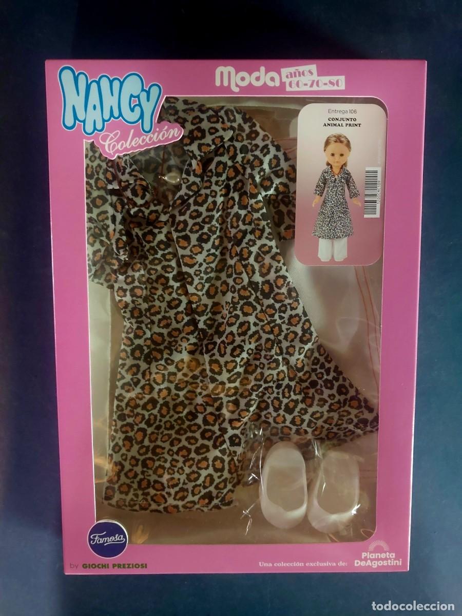 Bonecas Nancy e Lucas: Conjunto Animal Print Nancy original en Caja con Fasc&iacute;culo n&ordm; 106 Incluido