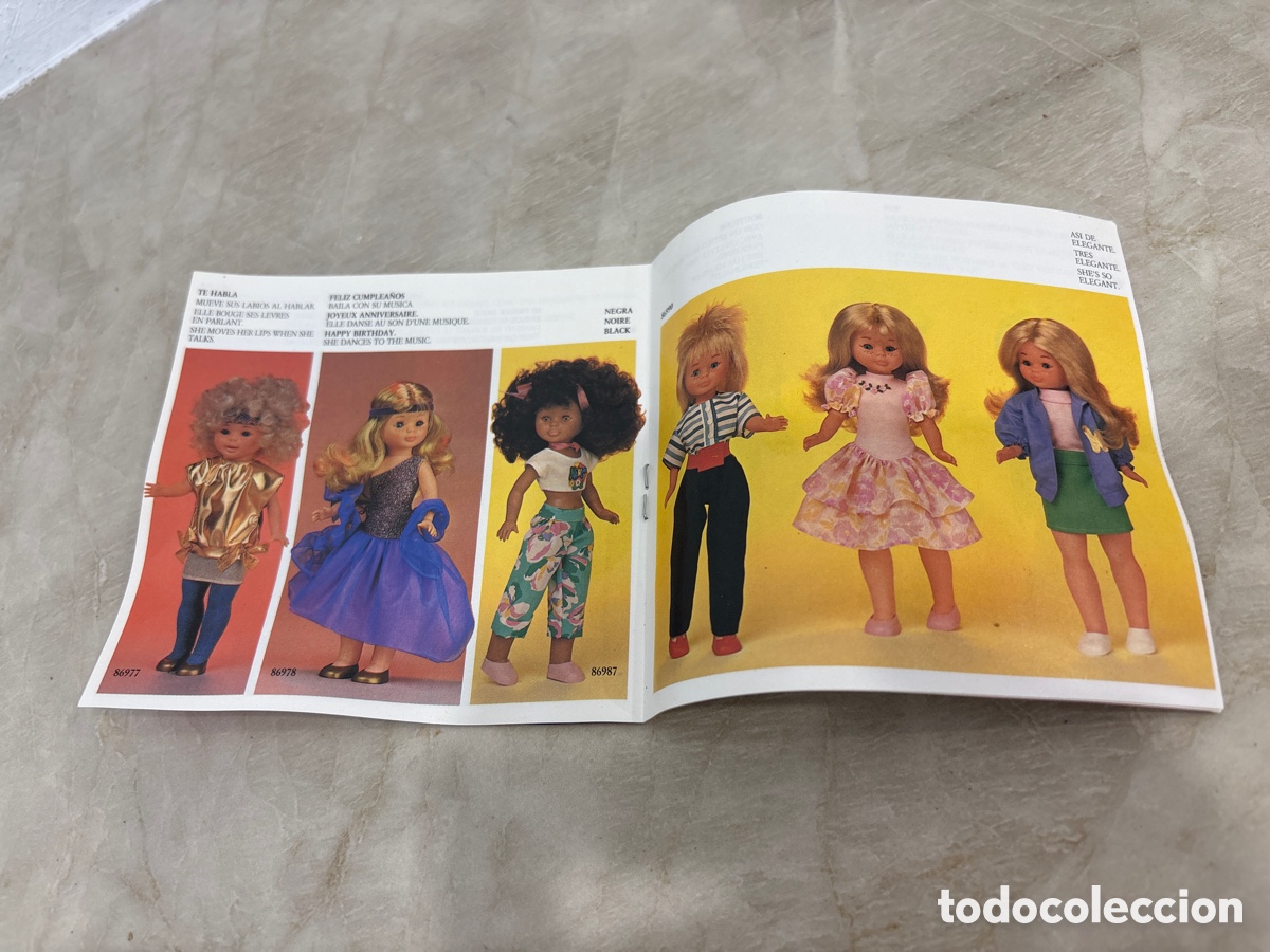 Mu&ntilde;ecas Nancy y Lucas: Cat&aacute;logo con cinco p&aacute;ginas de la mu&ntilde;eca Nancy, - Foto 3