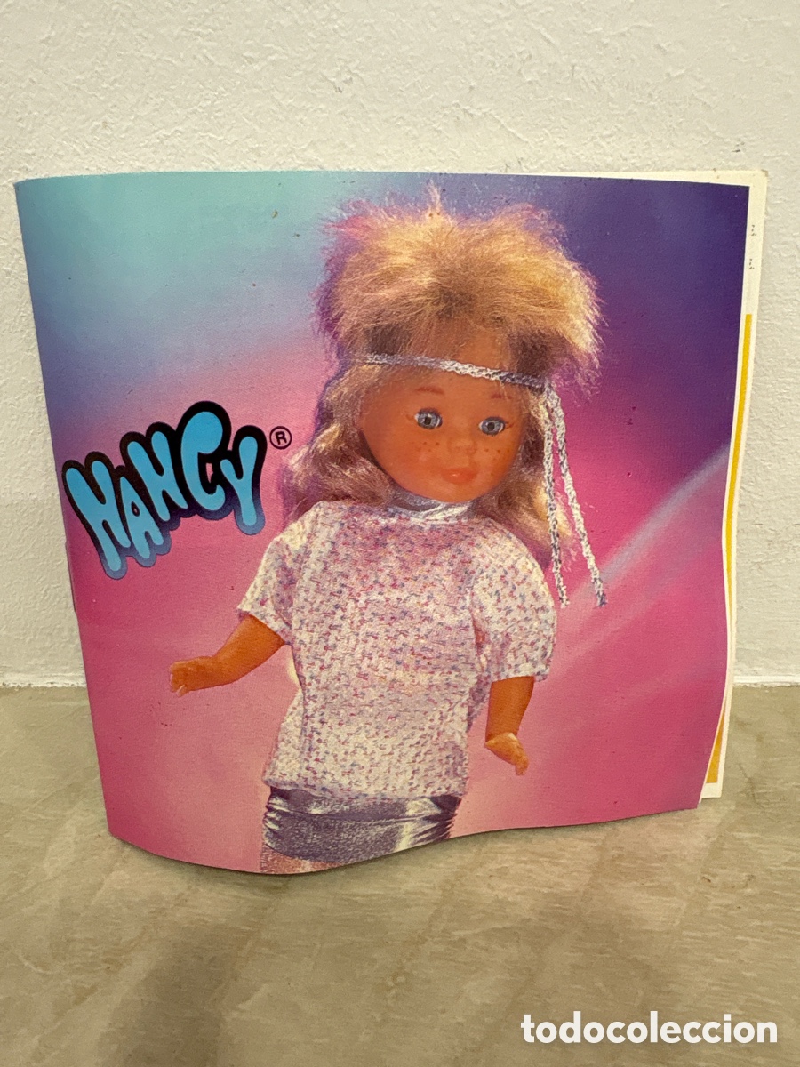Mu&ntilde;ecas Nancy y Lucas: Cat&aacute;logo con cinco p&aacute;ginas de la mu&ntilde;eca Nancy, - Foto 1