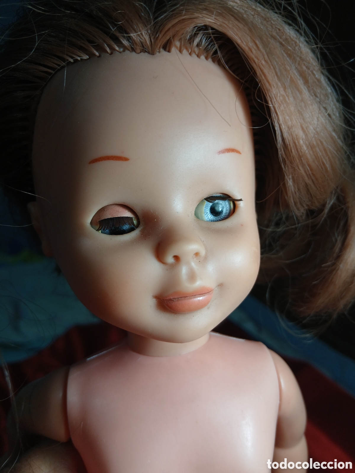 Mu&ntilde;ecas Nancy y Lucas: Mu&ntilde;eca nancy pelirroja ojos azules - Foto 4