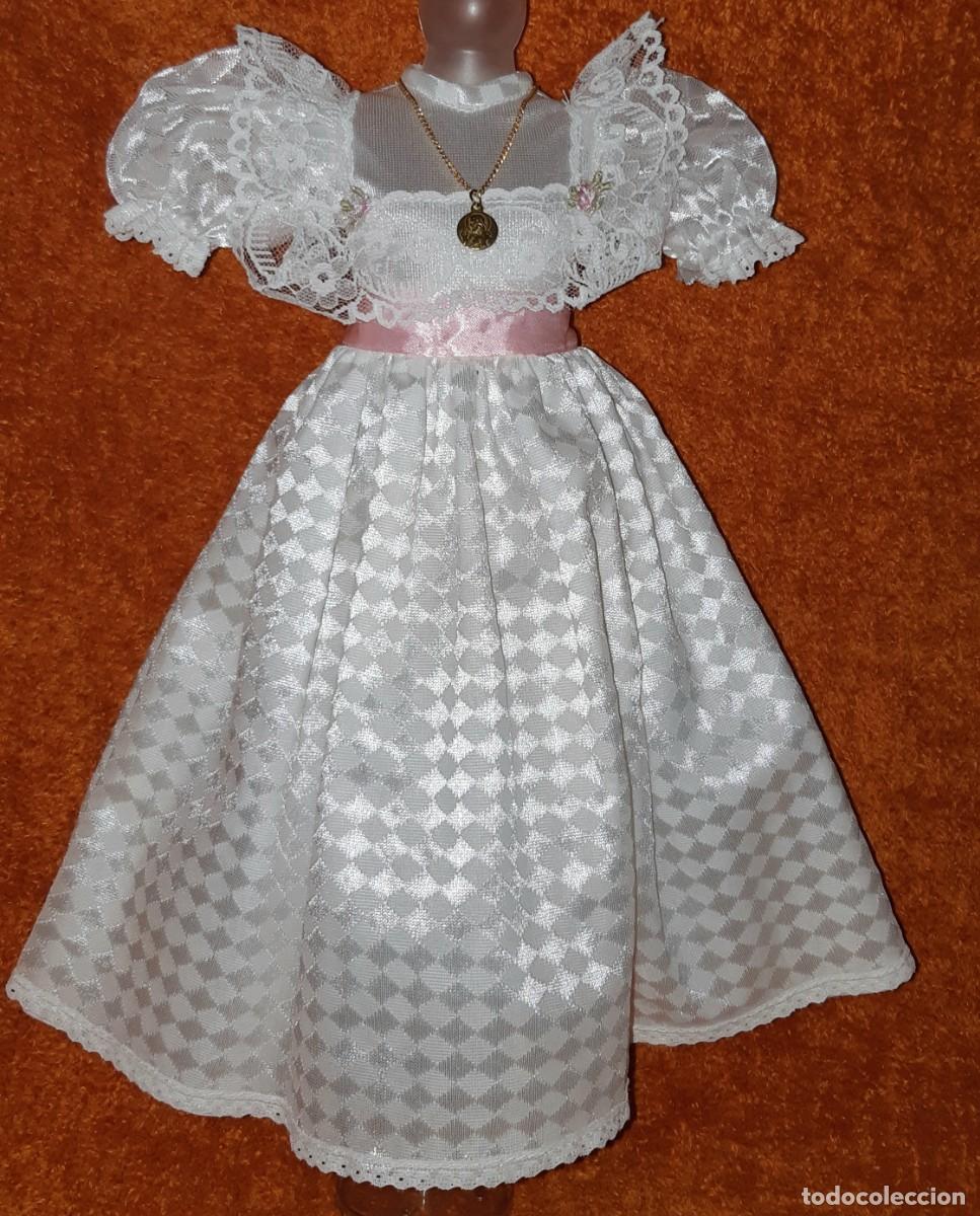 Mu&ntilde;ecas Nancy y Lucas: VESTIDO COMUNION MU&Ntilde;ECA NANCY FAMOSA - Foto 1