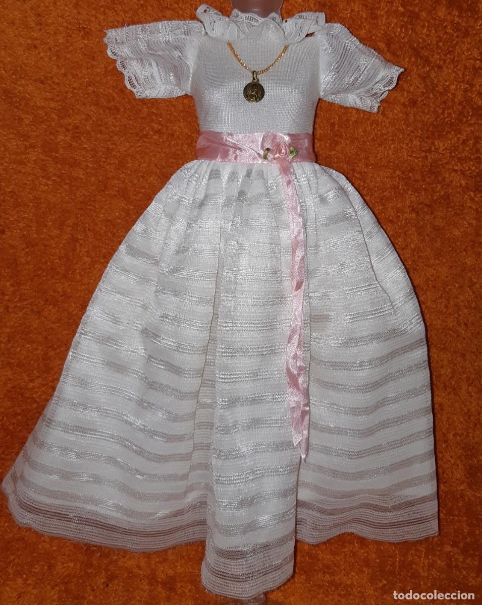 Mu&ntilde;ecas Nancy y Lucas: VESTIDO COMUNION MU&Ntilde;ECA NANCY FAMOSA - Foto 1
