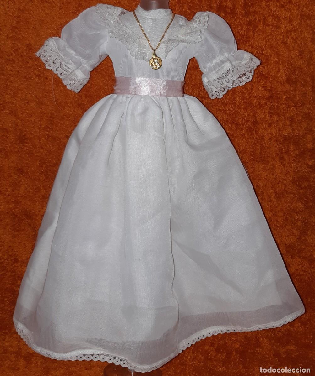Mu&ntilde;ecas Nancy y Lucas: VESTIDO COMUNION MU&Ntilde;ECA NANCY FAMOSA - Foto 1