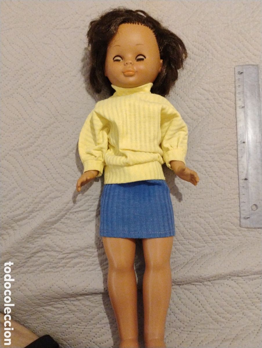 Mu&ntilde;ecas Nancy y Lucas: Nancy mulata de los a&ntilde;os 80's