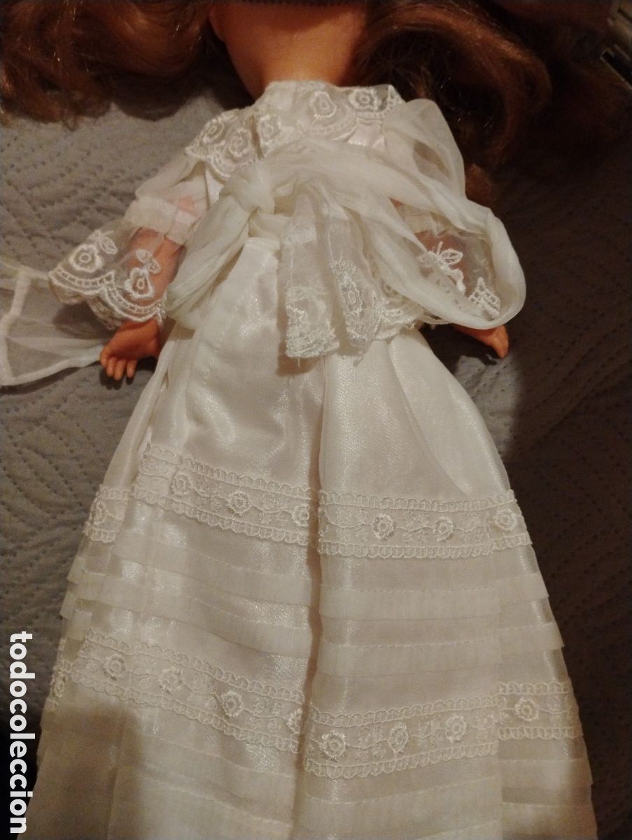 Mu&ntilde;ecas Nancy y Lucas: Nancy con vestido 1&ordf; Comuni&oacute;n