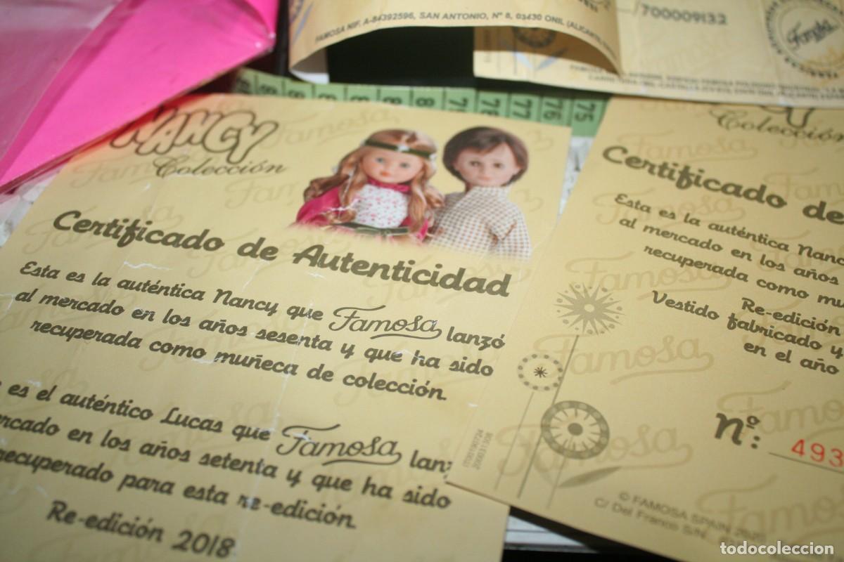 Mu&ntilde;ecas Nancy y Lucas: certificados originales mu&ntilde;eca nancy - Foto 5