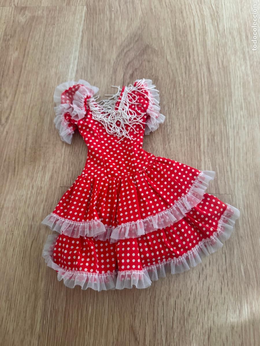 Mu&ntilde;ecas Nancy y Lucas: VESTIDO GITANA DE NANCY NUEVO