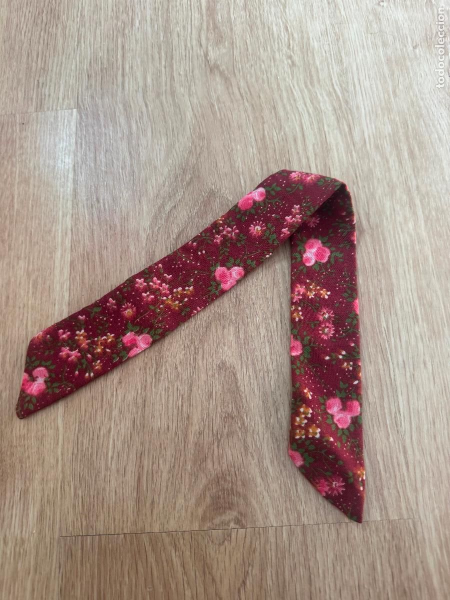 Mu&ntilde;ecas Nancy y Lucas: FOULARD CONJUNTO FLORES DE NANCY DE FAMOSA NUEVO