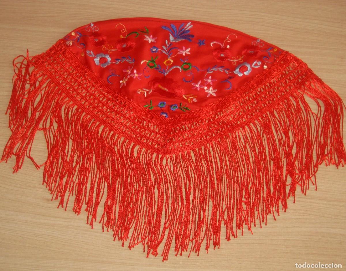 Mu&ntilde;ecas Nancy y Lucas: NANCY o SIMILAR MANT&Oacute;N MANILA ROJO Y BORDADO COMPLETAMENTE NUEVO