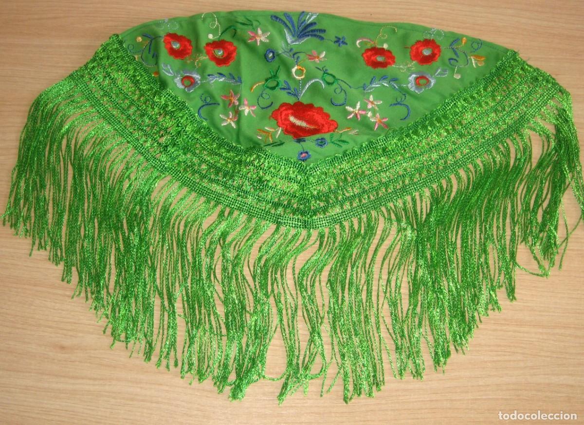 Mu&ntilde;ecas Nancy y Lucas: NANCY o SIMILAR MANT&Oacute;N MANILA VERDE BORDADO 4 COMPLETAMENTE NUEVO
