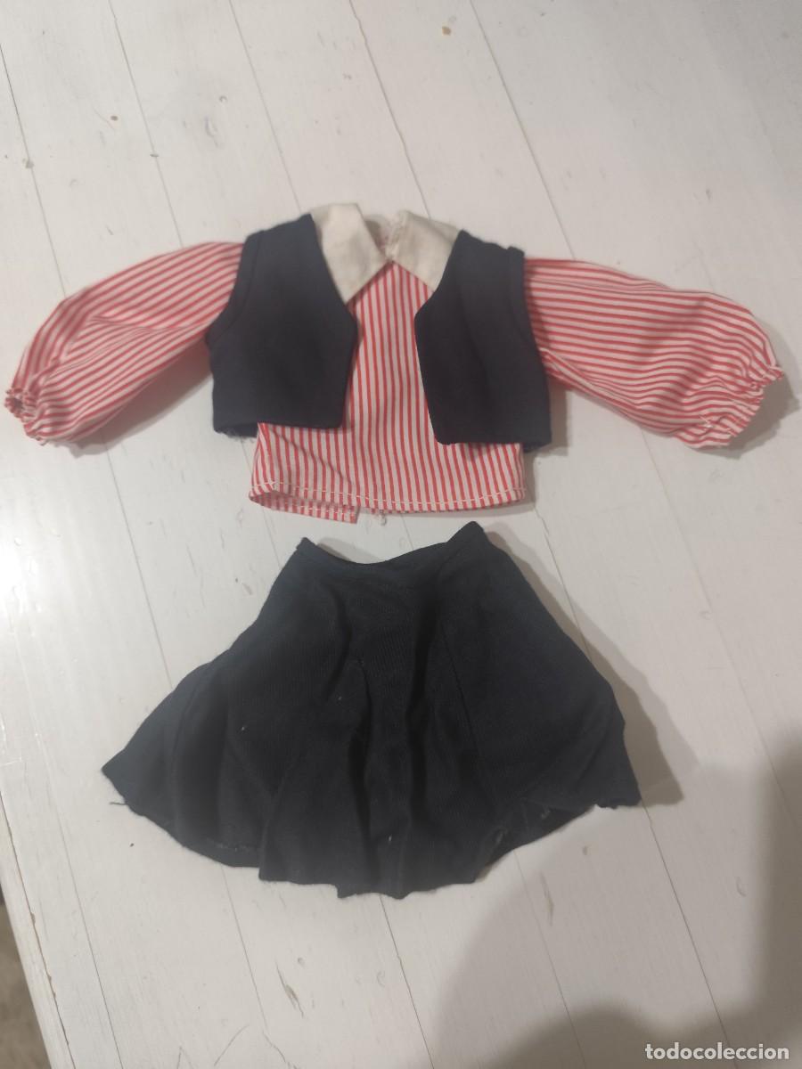 Mu&ntilde;ecas Nancy y Lucas: Nancy conjunto colegiala a&ntilde;os 70