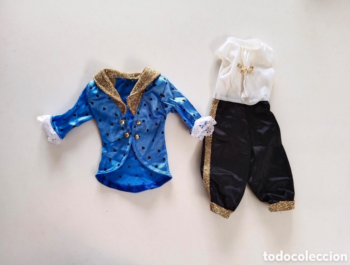 Mu&ntilde;ecas Nancy y Lucas: Lucas traje Bella y Bestia ropa colecci&oacute;n cuentos a&ntilde;os 90 Famosa Nancy