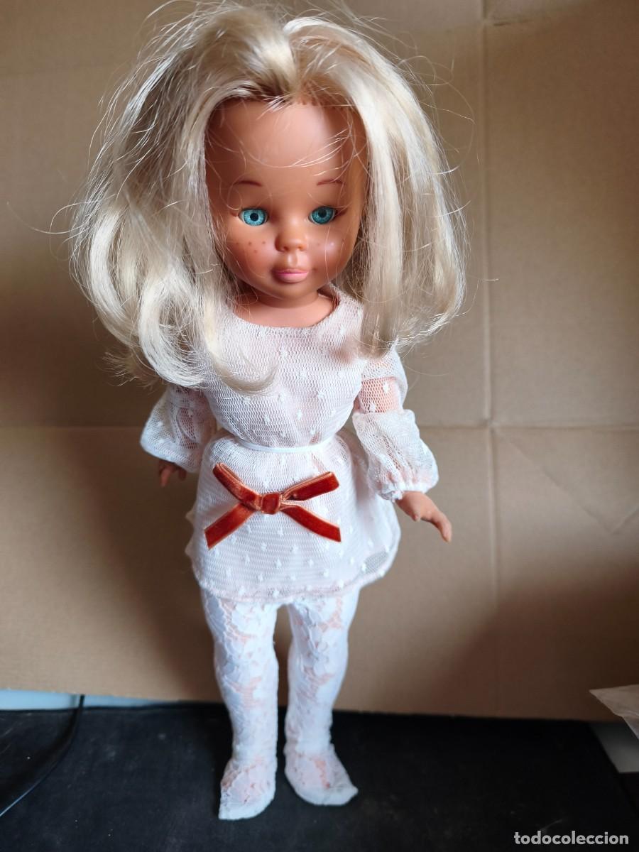 Mu&ntilde;ecas Nancy y Lucas: Nancy antigua Ojos azules pecosa en perfecto estado leer detalles