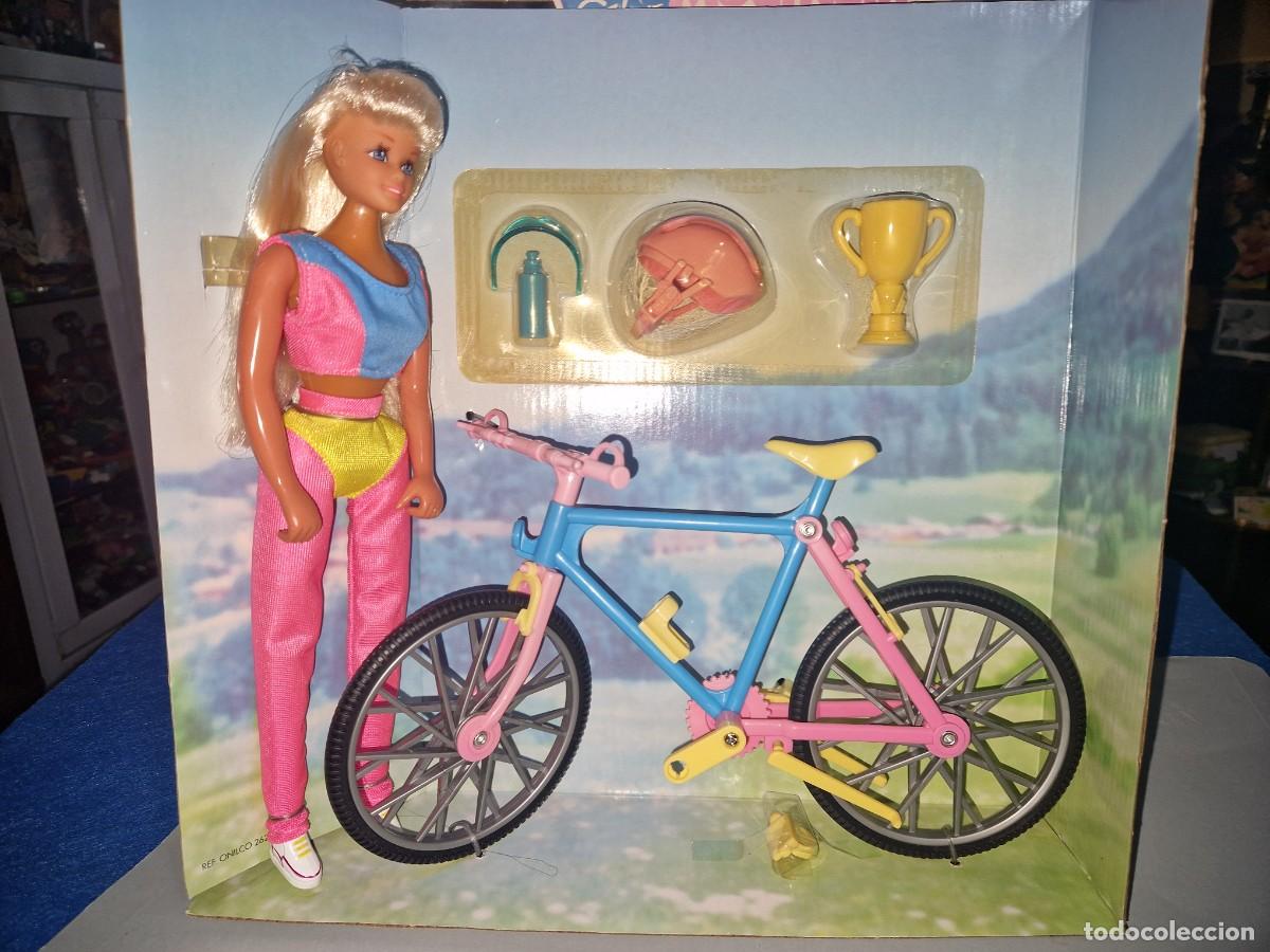 Mu&ntilde;ecas Nancy y Lucas: MU&Ntilde;ECA NANCY MOUNTAIN BIKE,FAMOSA,CAJA ORIGINAL,A ESTRENAR