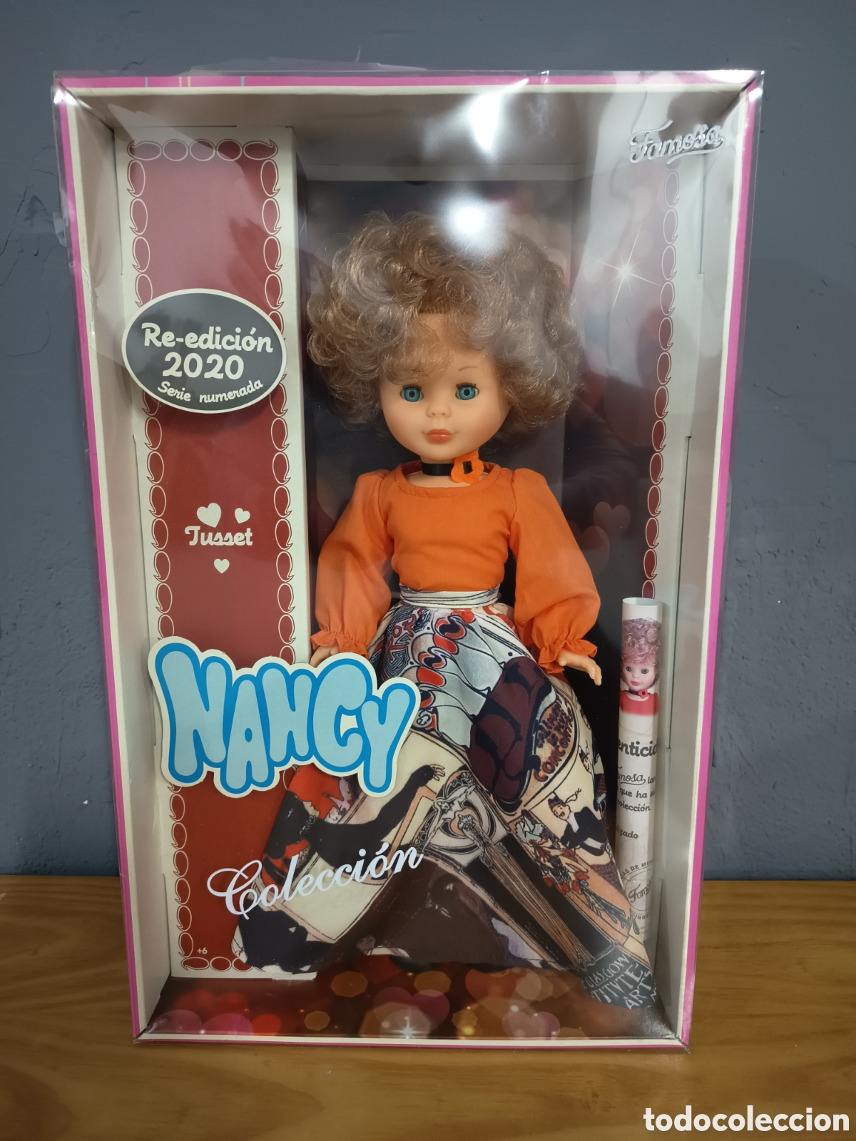 Mu&ntilde;ecas Nancy y Lucas: NANCY JUSSET NUNCA USADA EN SU CAJA ORIGINAL