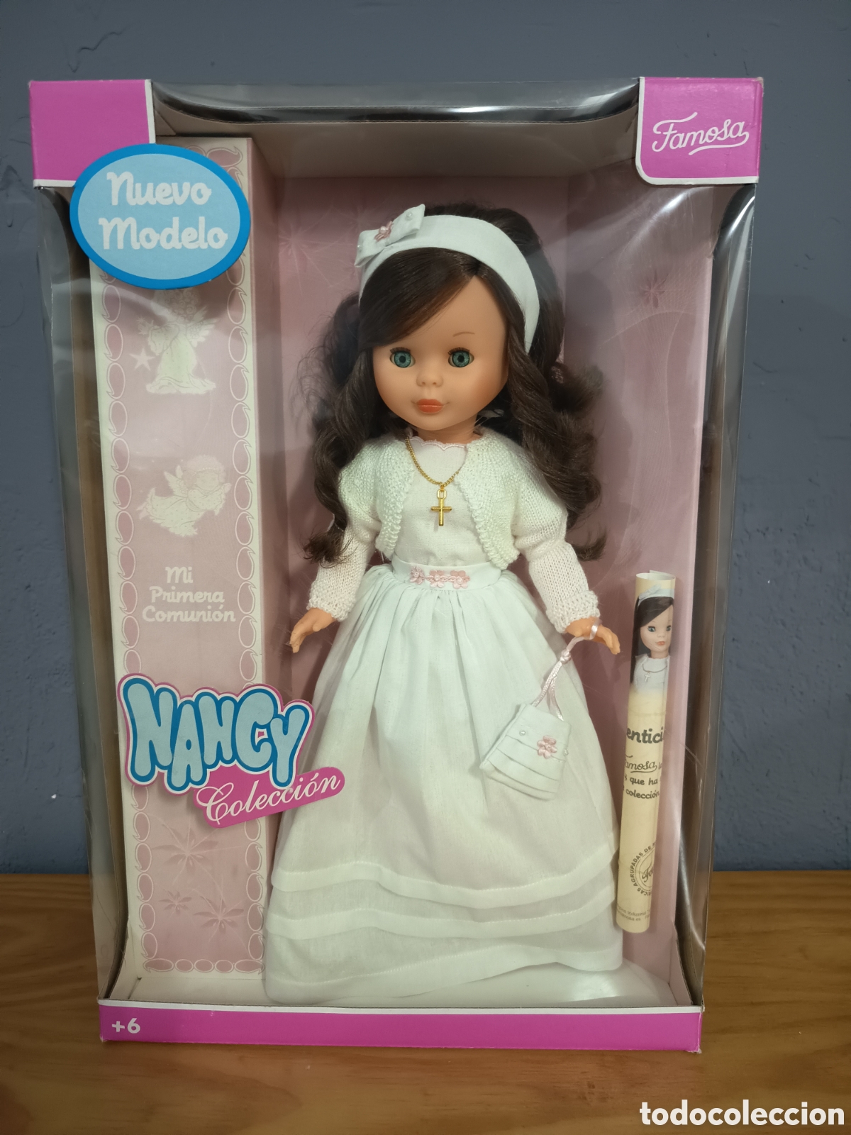 Mu&ntilde;ecas Nancy y Lucas: NANCY MI PRIMERA COMUNI&Oacute;N NUNCA USADA EN SU CAJA ORIGINAL