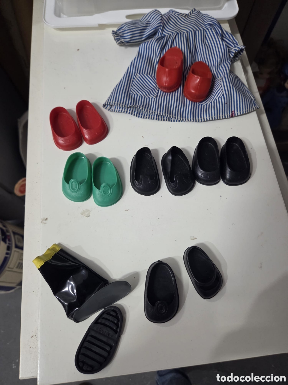 Mu&ntilde;ecas Nancy y Lucas: Vesyido Lesly y zapatos Nancy