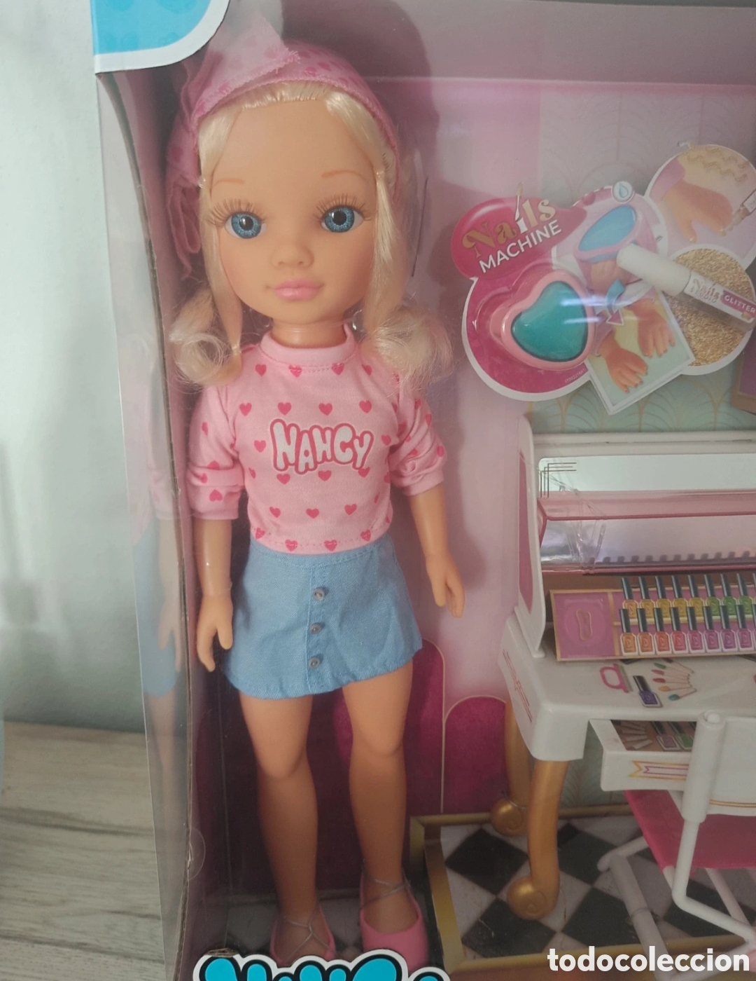 Mu&ntilde;ecas Nancy y Lucas: Nancy Nails Style - Set de Manicura (nueva a estrenar)