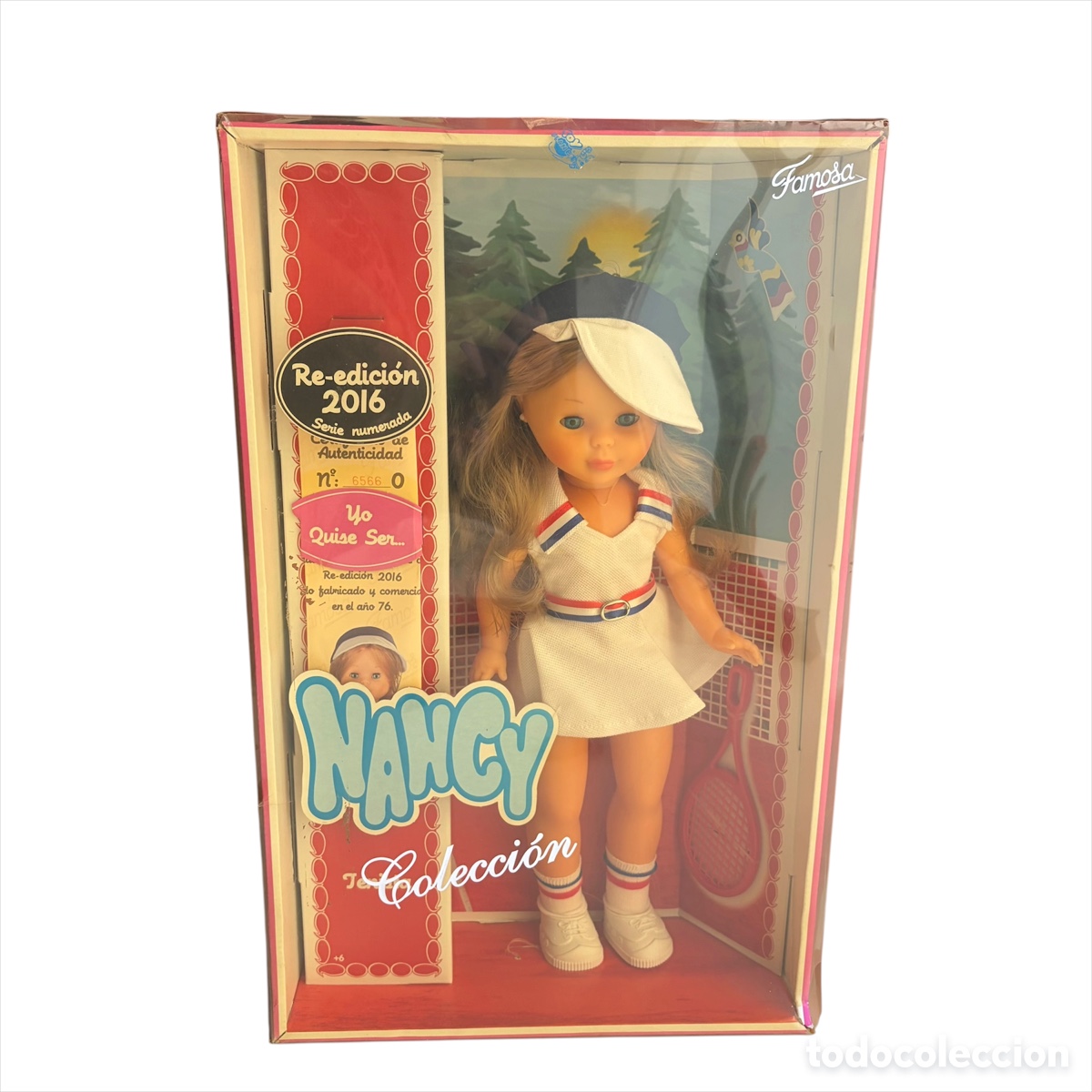 Mu&ntilde;ecas Nancy y Lucas: Mu&ntilde;eca Nancy re-edicion 2016 yo quiero ser tenista reedicion coleccion numerada