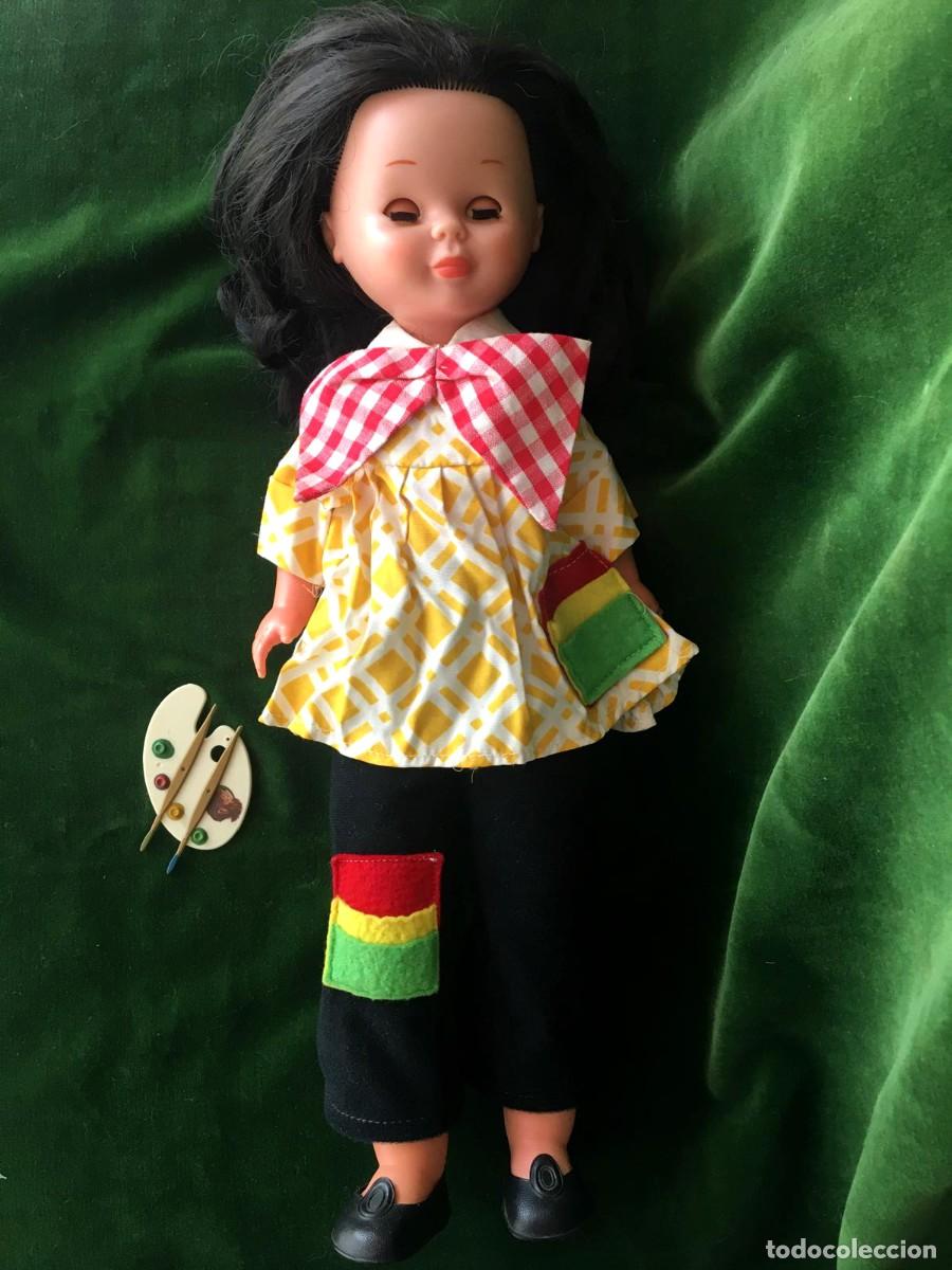 Mu&ntilde;ecas Nancy y Lucas: Conjunto de Nancy pintora