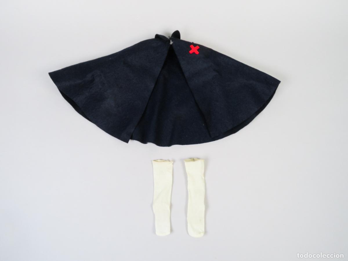 Mu&ntilde;ecas Nancy y Lucas: Nancy Famosa enfermera capa y medias a&ntilde;os 70