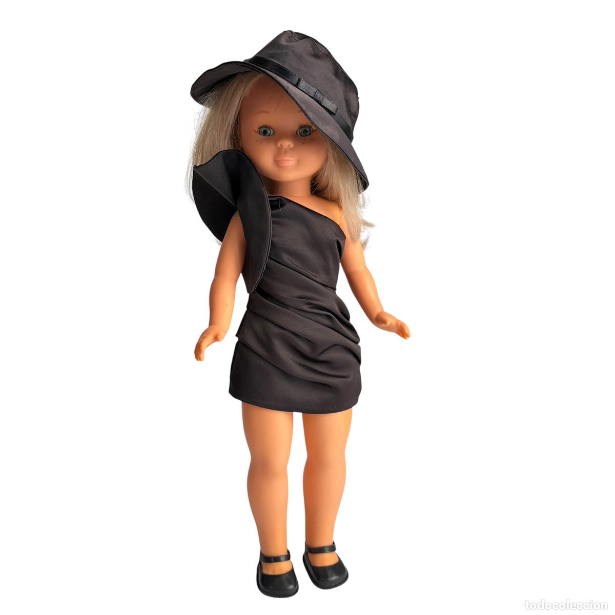 Mu&ntilde;ecas Nancy y Lucas: Mu&ntilde;eca Nancy pecosa a&ntilde;os 80 con vestido de Roberto Verino grandes dise&ntilde;adores rubia