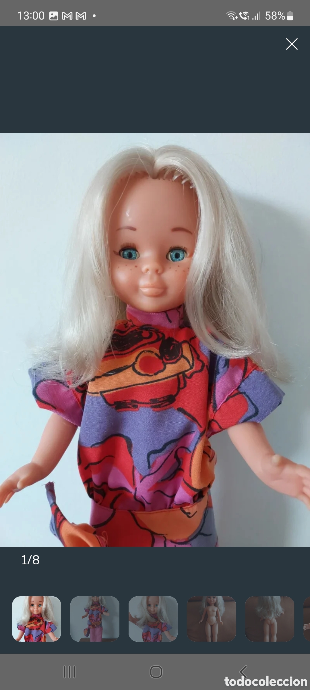 Mu&ntilde;ecas Nancy y Lucas: Mu&ntilde;eca Nancy de Famosa