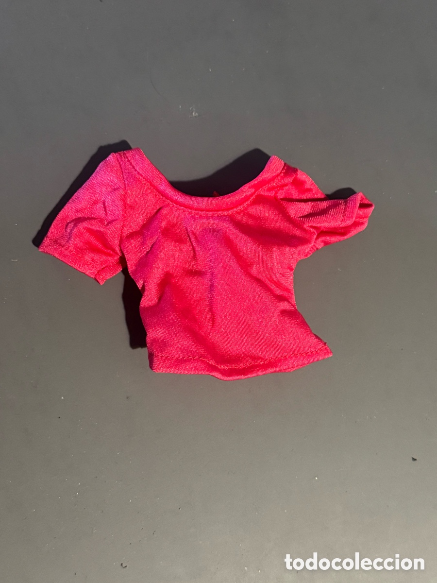 Mu&ntilde;ecas Nancy y Lucas: Camiseta Nancy fucsia