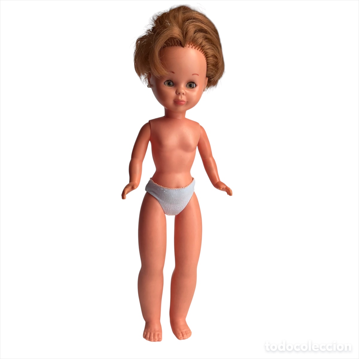 Mu&ntilde;ecas Nancy y Lucas: Mu&ntilde;eca Nancy a&ntilde;os 70 ojos margarita pelirroja