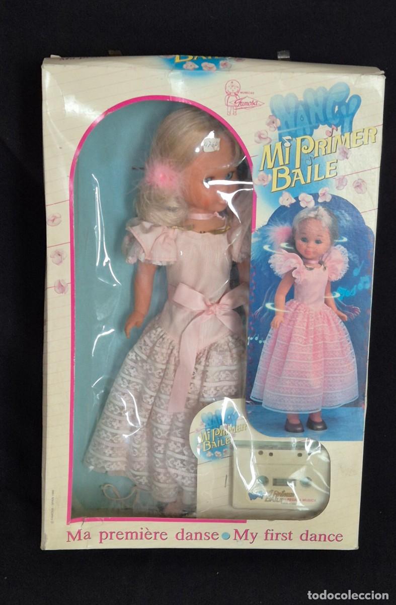Mu&ntilde;ecas Nancy y Lucas: NANCY DE FAMOSA MI PRIMER BAILE CON CASSETTE SIN ABRIR CAJA DESENGANCHADA A RESTAURAR