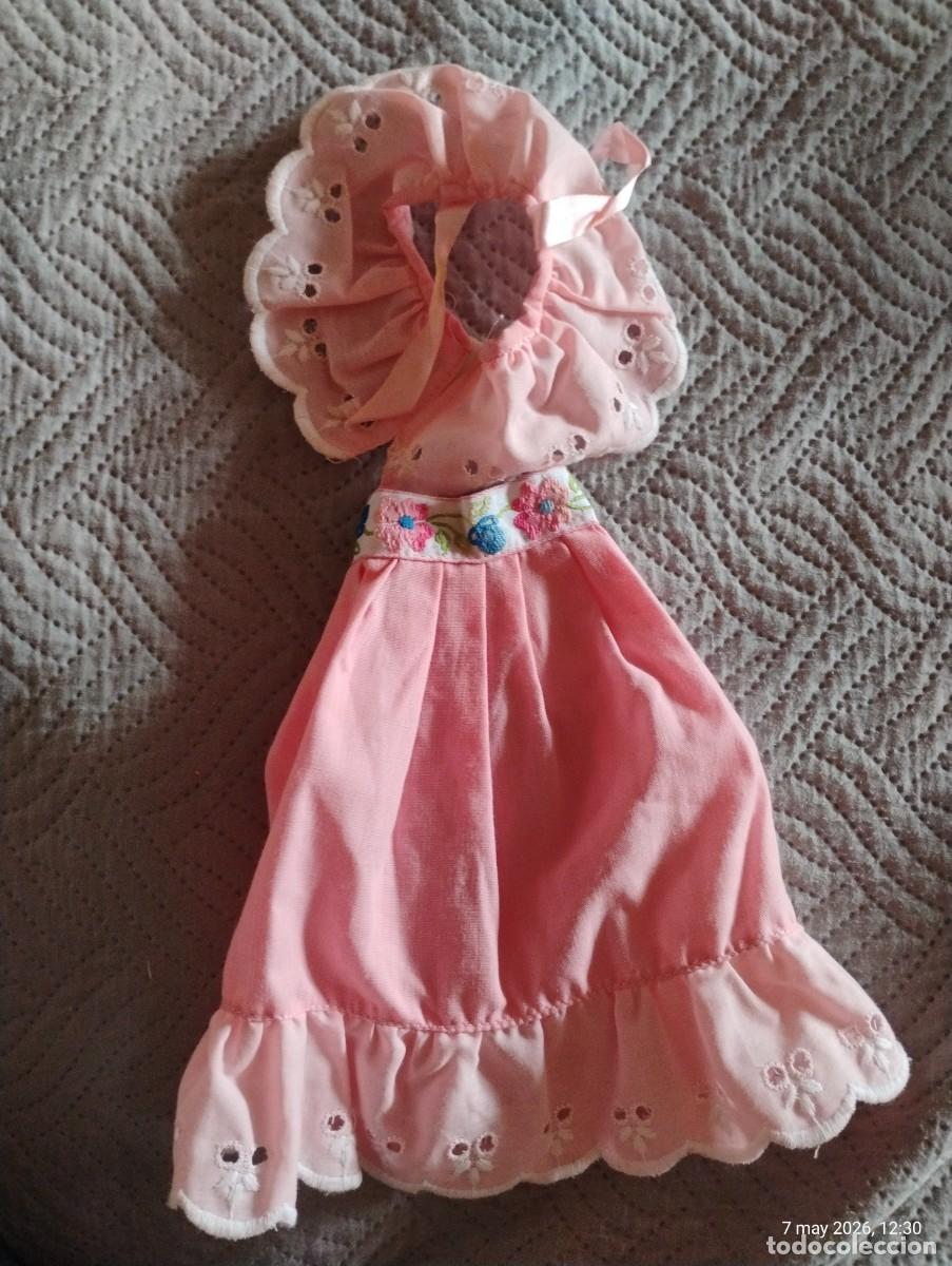 Mu&ntilde;ecas Nancy y Lucas: Nancy, vestido rosa con top