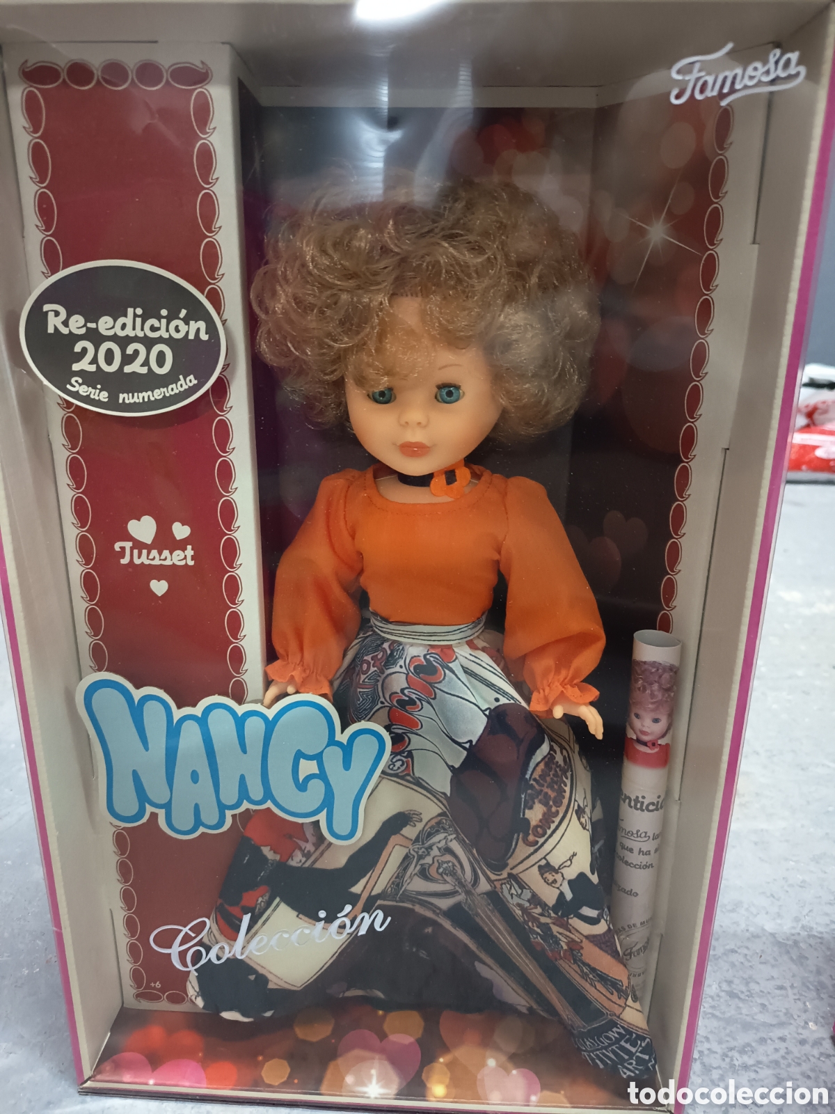 Mu&ntilde;ecas Nancy y Lucas: NANCY JUSSET PRECINTADA NUNCA USADA