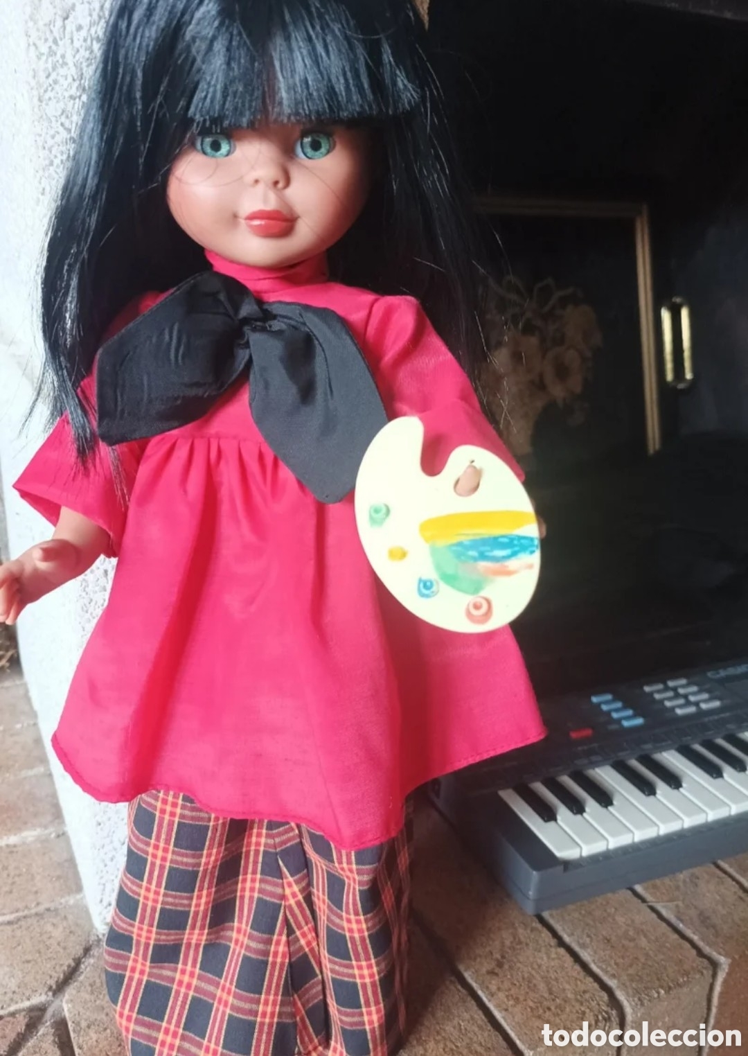 Mu&ntilde;ecas Nancy y Lucas: Conjunto Pintora mu&ntilde;eca Nancy Famosa