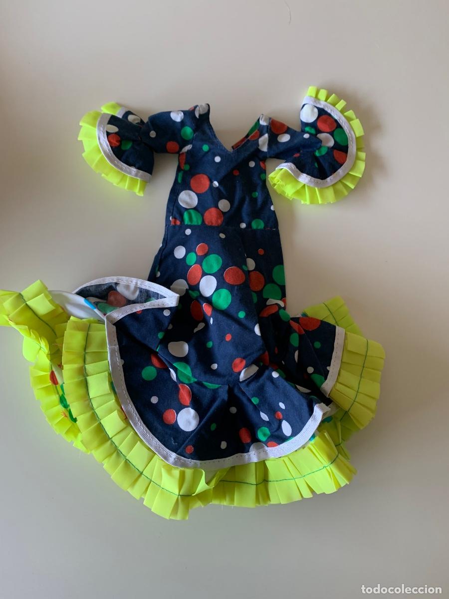 Puppen Nancy und Lucas: Nancy. Vestido faralaes, flamenca. Confecci&oacute;n industrial? A&ntilde;os 70
