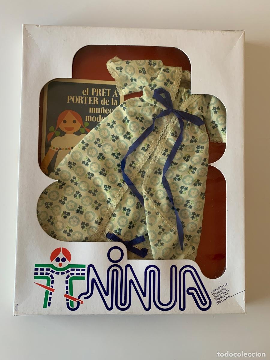 Mu&ntilde;ecas Nancy y Lucas: Conjunto Polyana Ninua, creaciones Marco. Para Nancy. Original a&ntilde;os 70