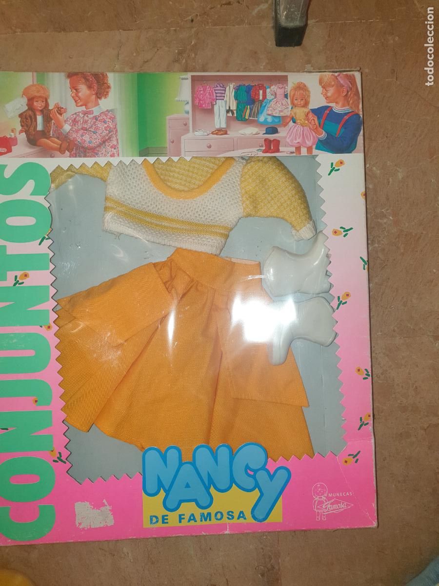 Mu&ntilde;ecas Nancy y Lucas: CONJUNTO DE NANCY EN CAJA A&Ntilde;OS 80
