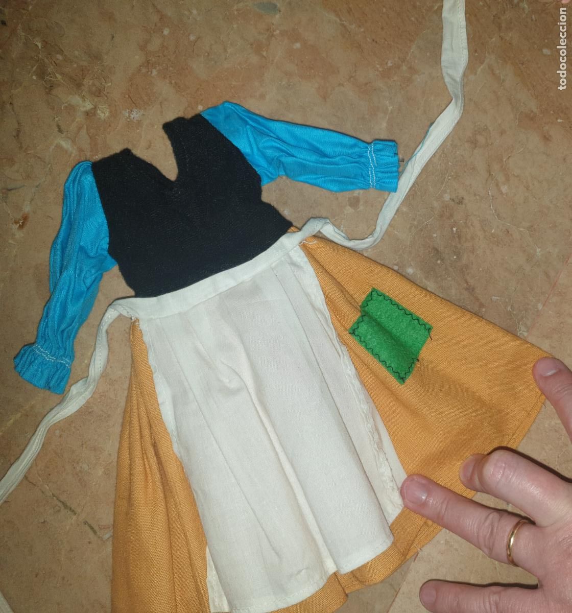 Mu&ntilde;ecas Nancy y Lucas: VESTIDO DE NANCY MODELO CENICIENTA POBRE