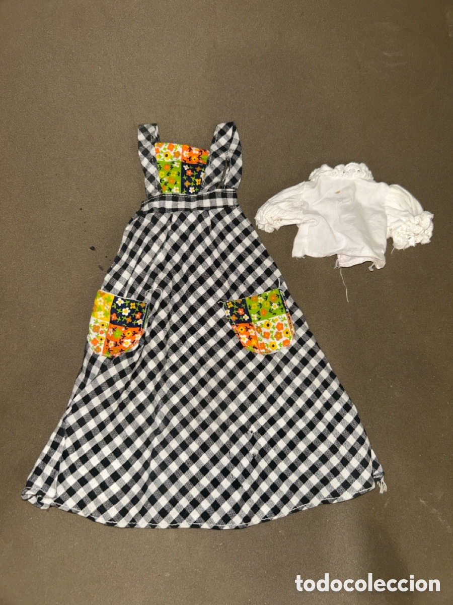 Mu&ntilde;ecas Nancy y Lucas: BLUSA Y VESTIDO GASTBY PARA NANCY FAMOSA A&Ntilde;OS 70