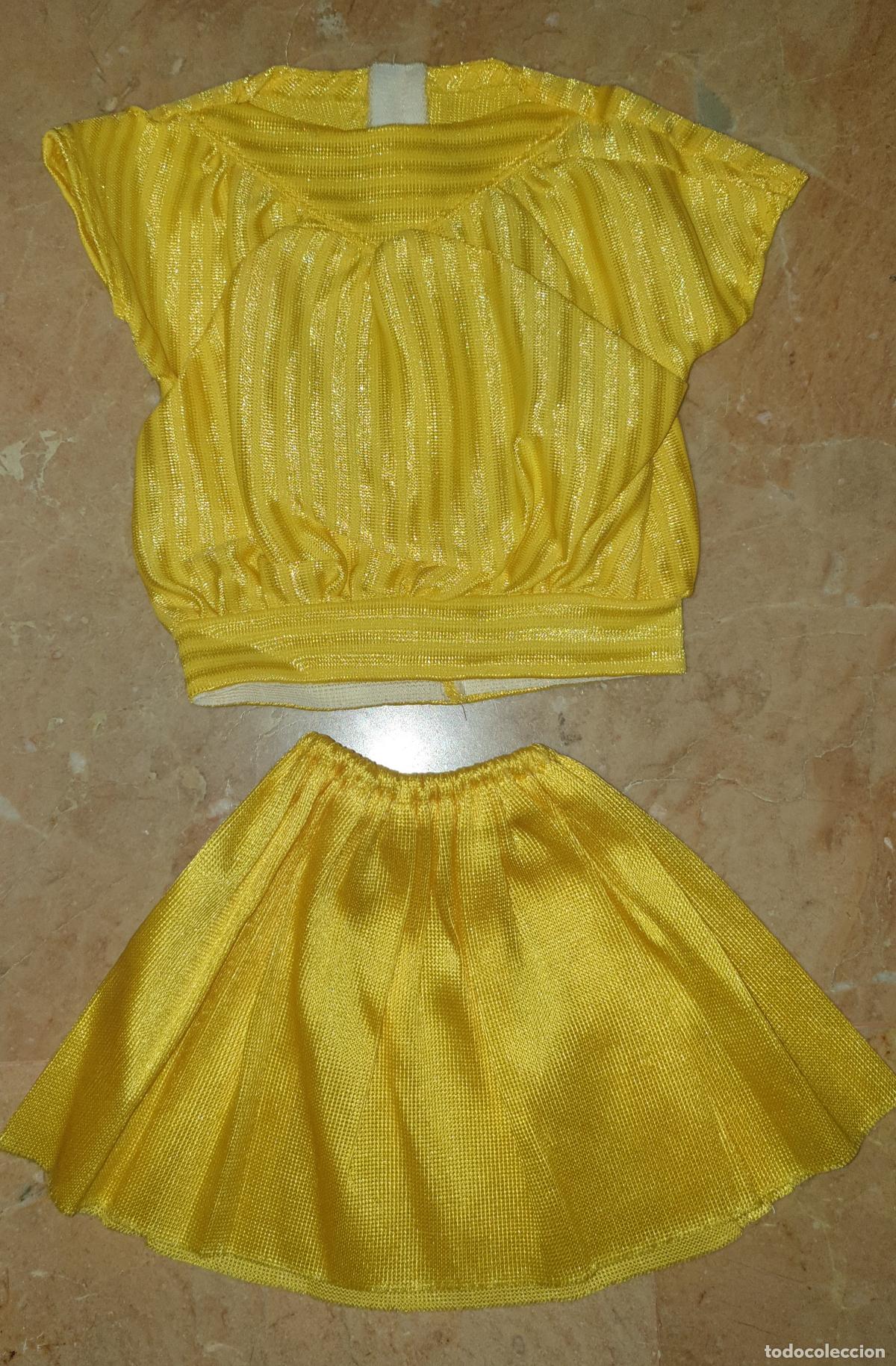 Mu&ntilde;ecas Nancy y Lucas: CONJUNTO RARO Versi&oacute;n amarillo DE NANCY A&Ntilde;OS 80