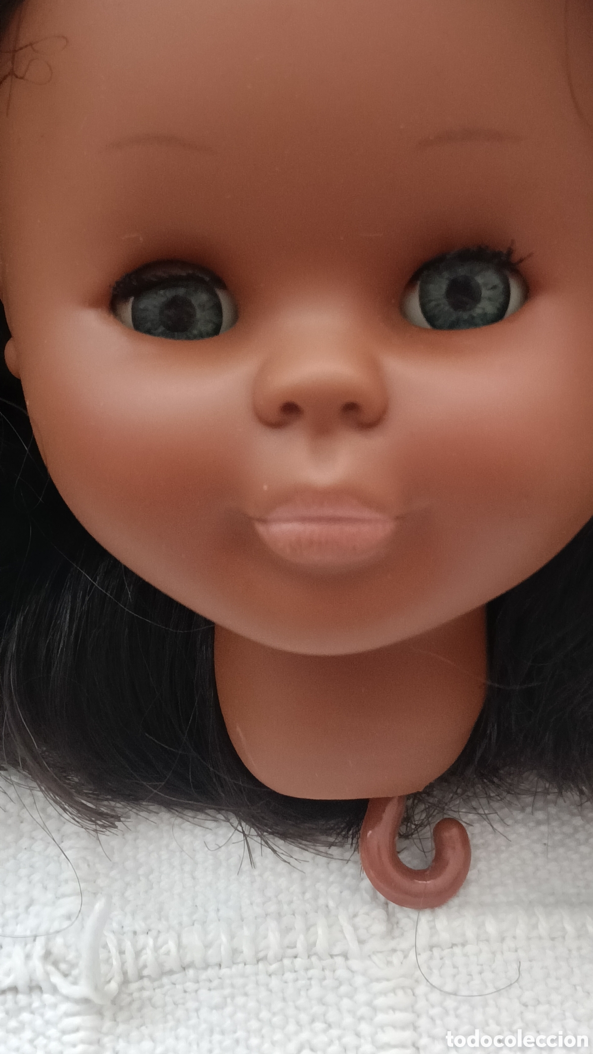 Mu&ntilde;ecas Nancy y Lucas: Cabeza de Nancy Negra Famosa
