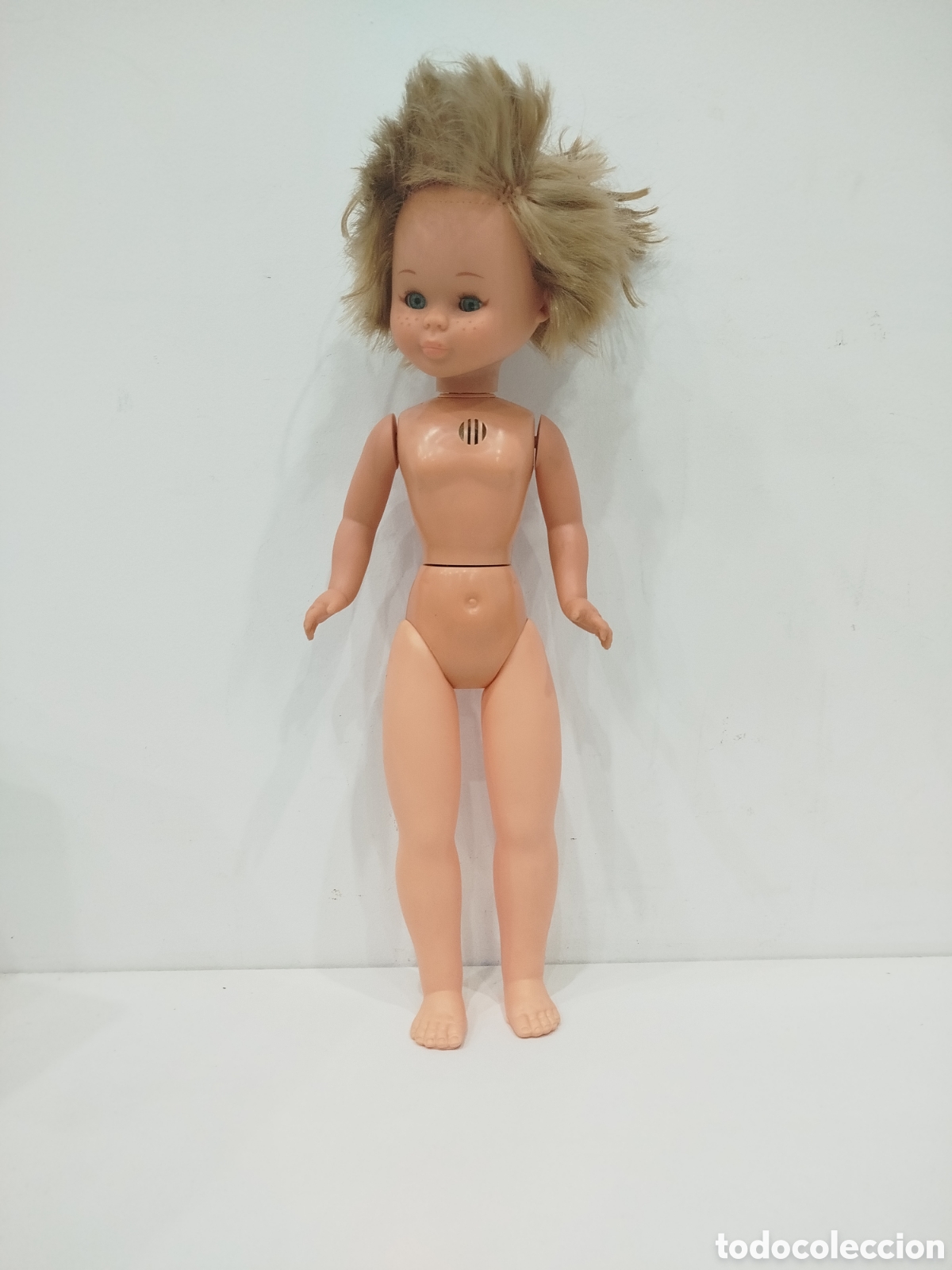 Mu&ntilde;ecas Nancy y Lucas: Mu&ntilde;eca Nancy de Famosa, ideal para coleccionistas o para restaurar.