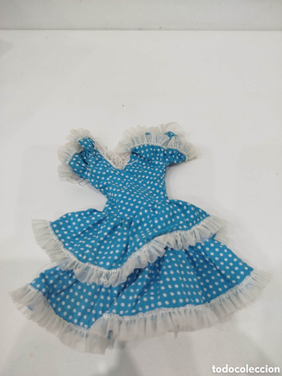 Mu&ntilde;ecas Nancy y Lucas: Vestido para Nancy de estilo flamenco - Foto 3