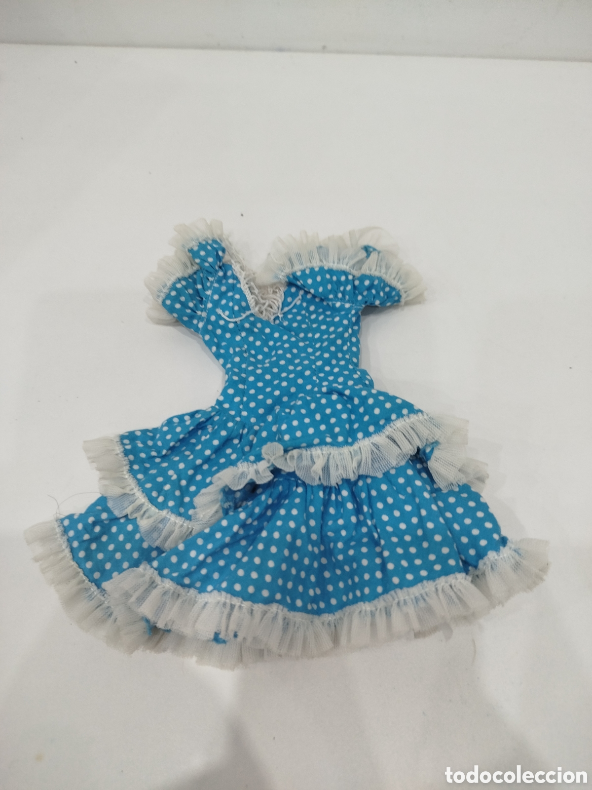 Mu&ntilde;ecas Nancy y Lucas: Vestido para Nancy de estilo flamenco