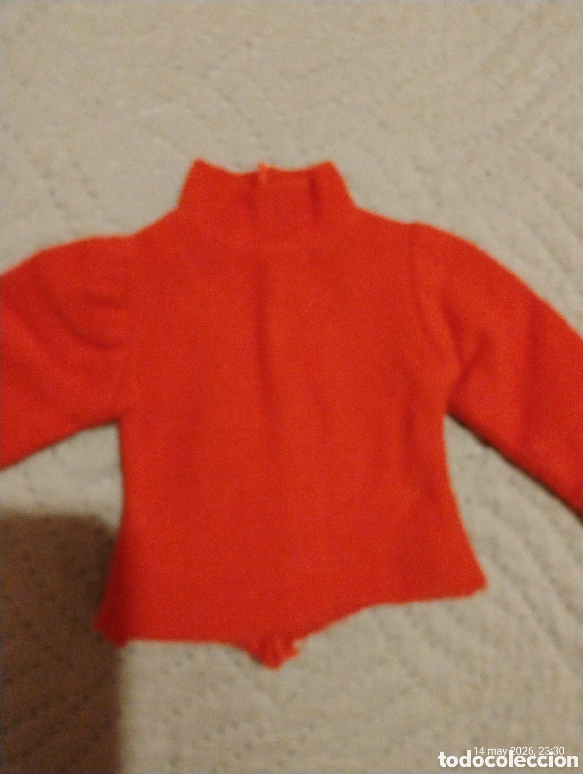 Mu&ntilde;ecas Nancy y Lucas: Jersey Conjunto Fr&iacute;o / Lana - Nancy Famosa (Original A&ntilde;os 70) Etiqueta 47