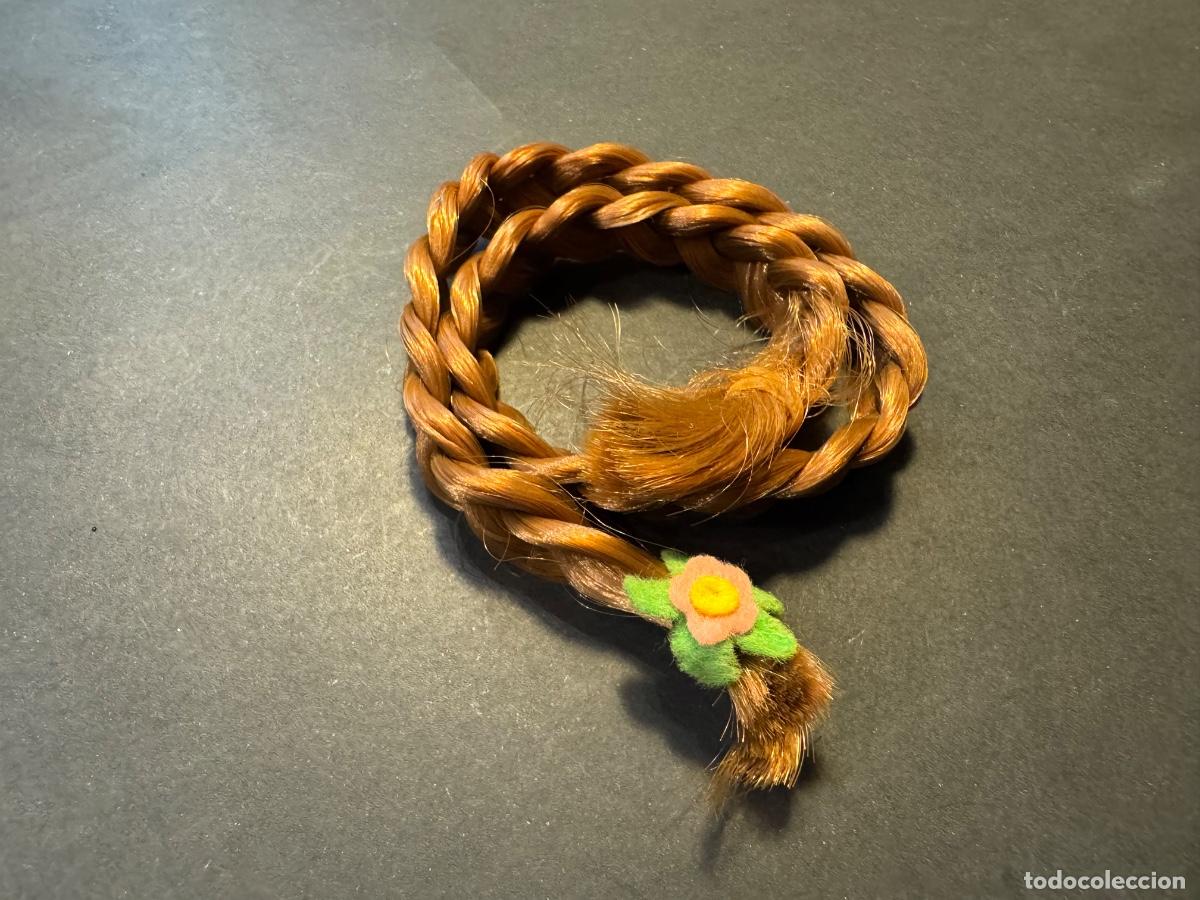 Mu&ntilde;ecas Nancy y Lucas: NANCY TRENZA PELIRROJA CONSERVA UNA FLOR -ORIGINAL DE FAMOSA (G)