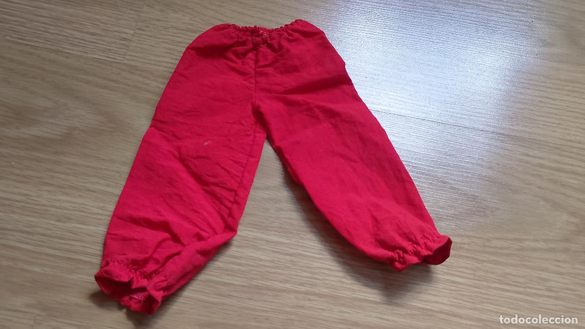 Mu&ntilde;ecas Nancy y Lucas: PANTALON NANCY SKY ROJO A&Ntilde;OS 80