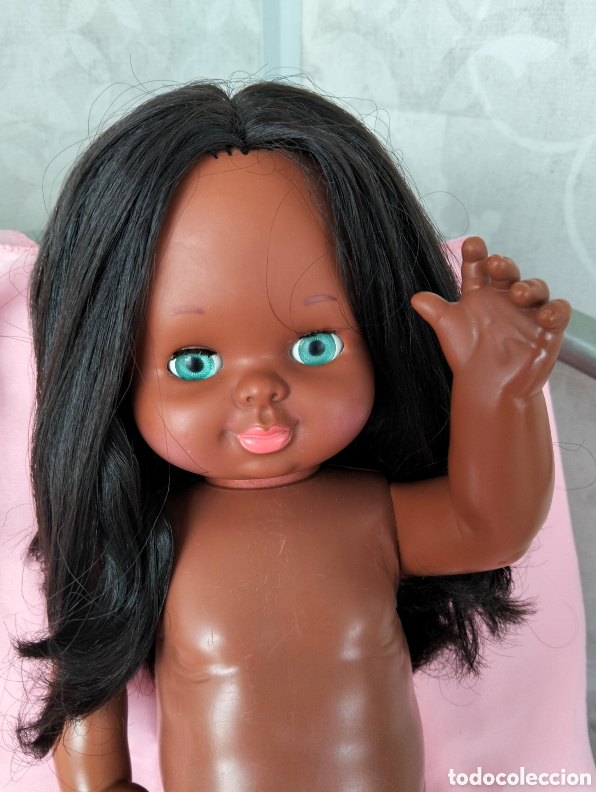 Mu&ntilde;ecas Nancy y Lucas: GRACIOSA DE FAMOSA NEGRITA ALOS 70