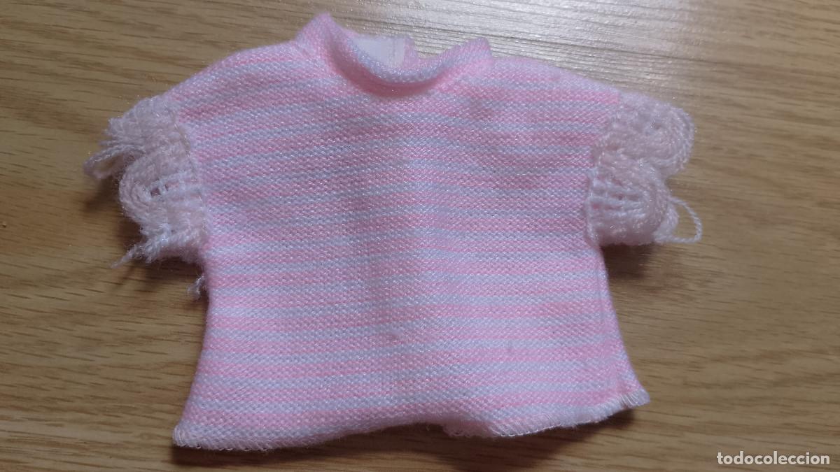 Mu&ntilde;ecas Nancy y Lucas: CAMISETA ROSA FAMOSA A&Ntilde;OS 70-80 CON ETIQUETA, CHIQUITINA