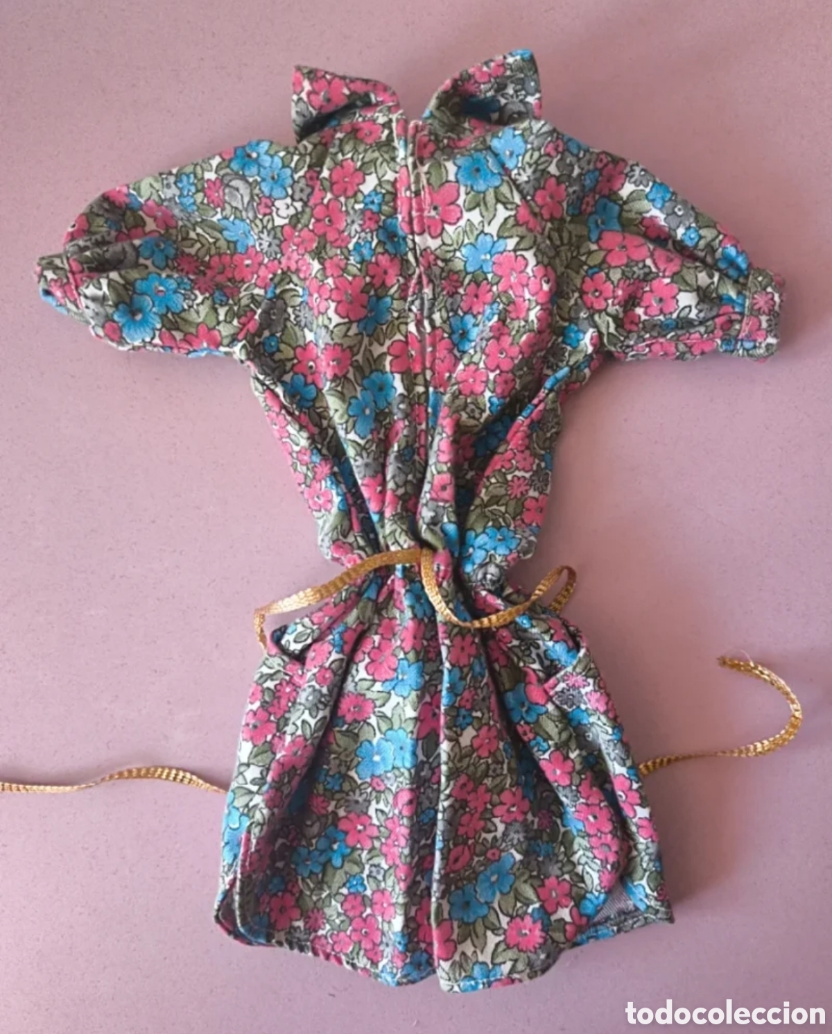 Mu&ntilde;ecas Nancy y Lucas: Vestido floral Nancy mu&ntilde;eca - Foto 3